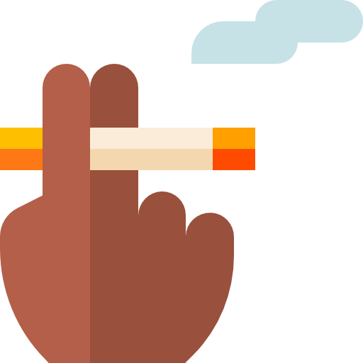 Smoking Basic Straight Flat icon