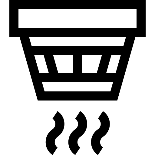 煙探知器 Basic Straight Lineal icon