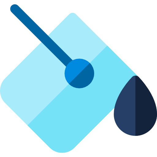 Paint bucket Basic Rounded Flat icon