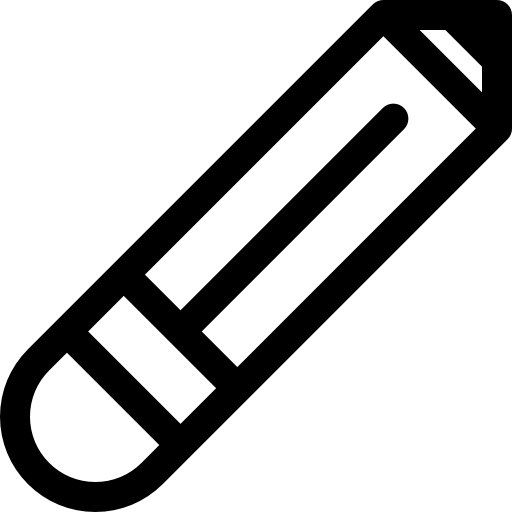鉛筆 Basic Rounded Lineal icon