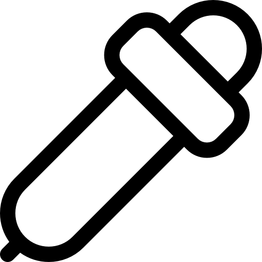 스포이드 Basic Rounded Lineal icon