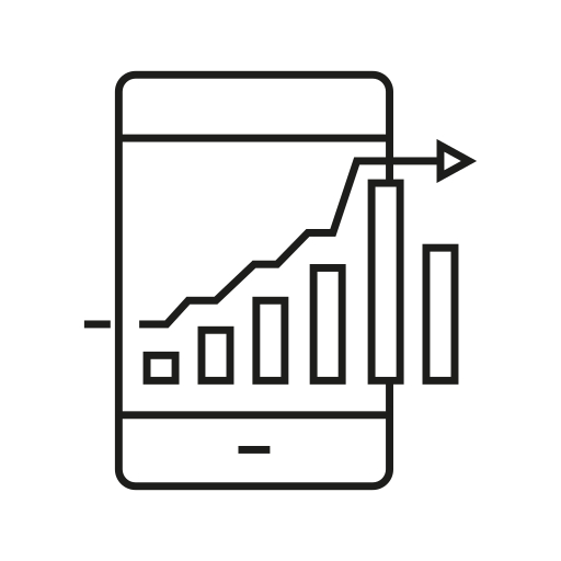 mobiel Generic outline icoon