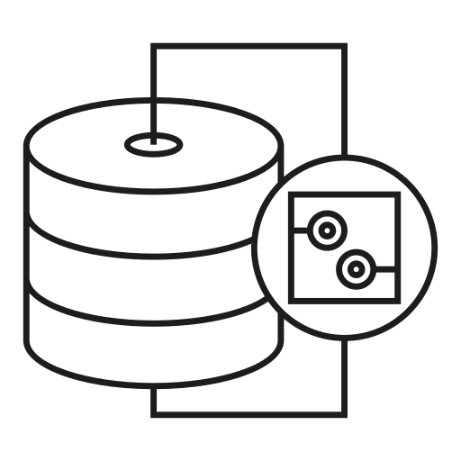 base de datos Generic outline icono