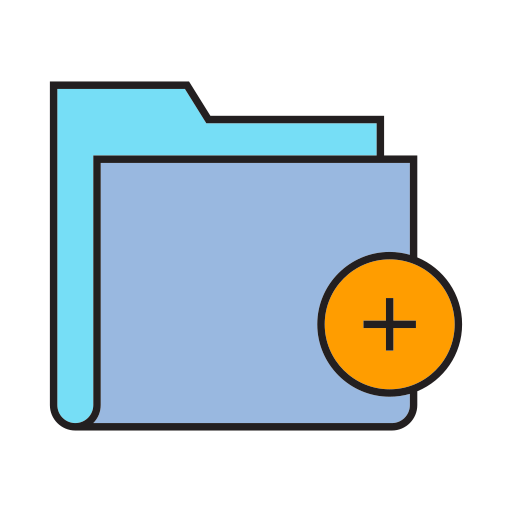 Folder Generic color lineal-color icon