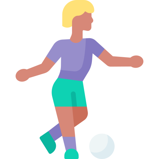 futbolista femenina Special Flat icono