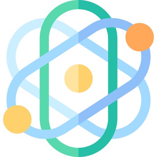 Atom Basic Rounded Flat icon