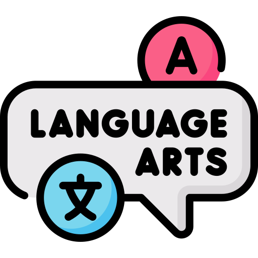 Language arts Special Lineal color icon