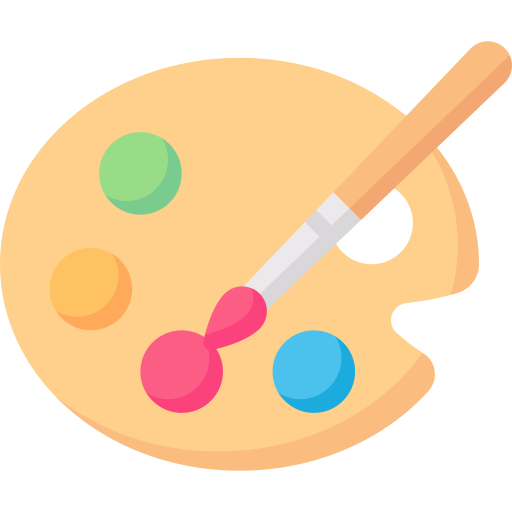 Paint palette Special Flat icon