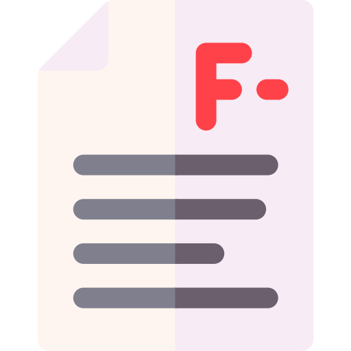 Exam Basic Rounded Flat icon