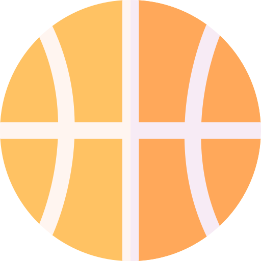 Basketball Basic Rounded Flat icon