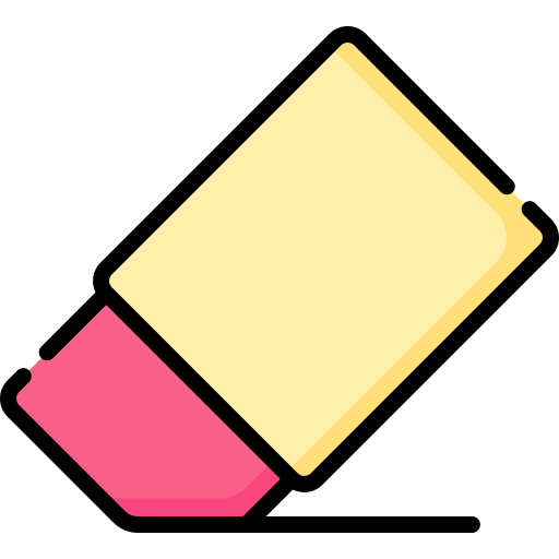 gumka do mazania Special Lineal color ikona