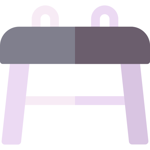 Gymnastic Basic Rounded Flat icon