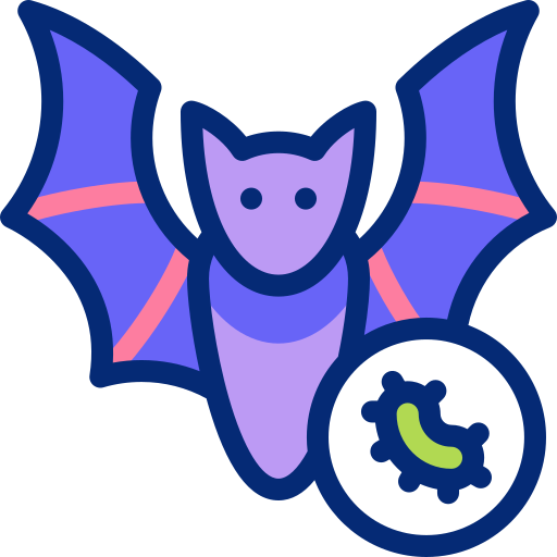 Bat Basic Accent Lineal Color icon