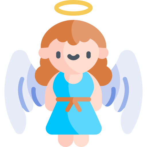 Angel Kawaii Flat icon