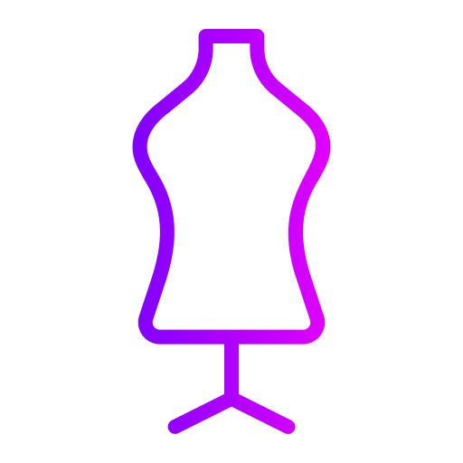 mannequin Generic gradient outline icon
