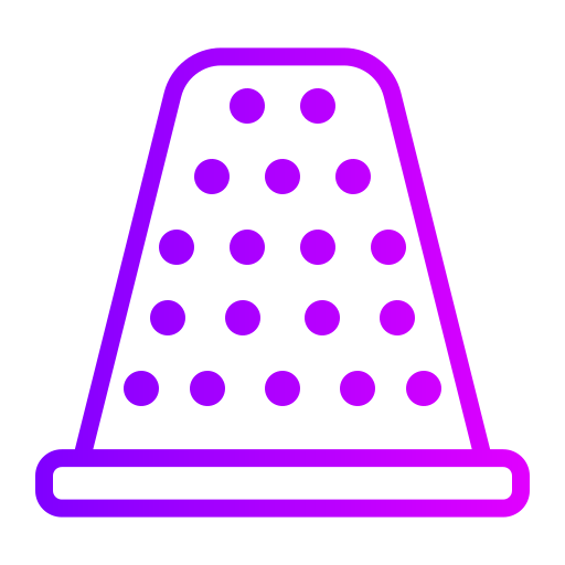 Sewing thimble Generic gradient outline icon