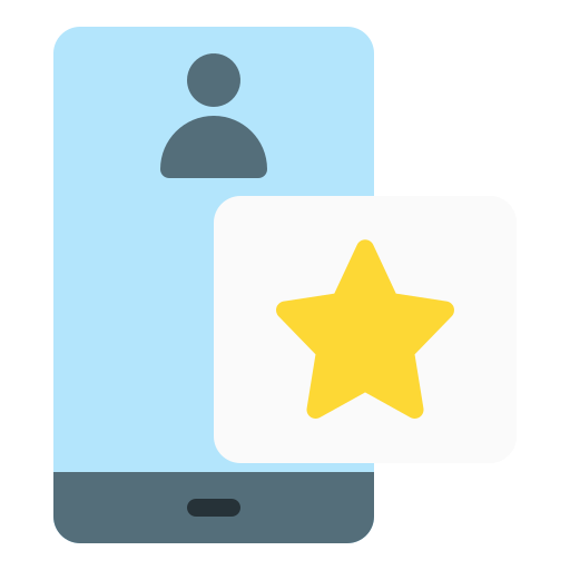 Online review Generic color fill icon