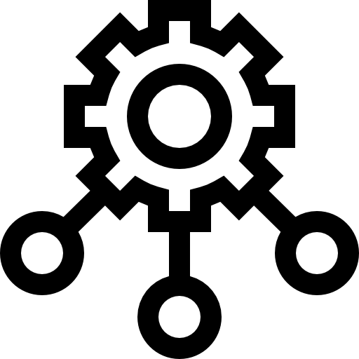 automação Basic Straight Lineal Ícone