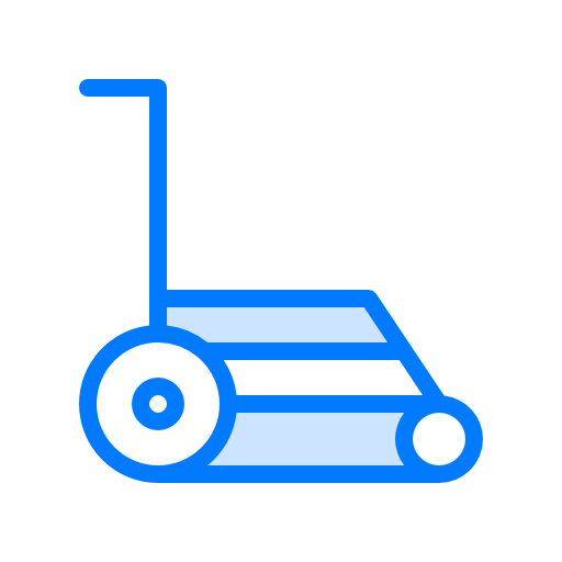 Lawn mower Vitaliy Gorbachev Blue icon