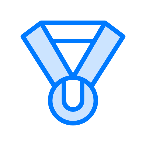 medaille Vitaliy Gorbachev Blue icon