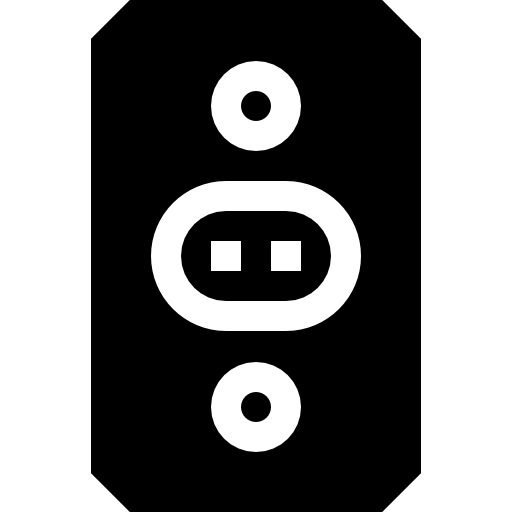소켓 Basic Straight Filled icon