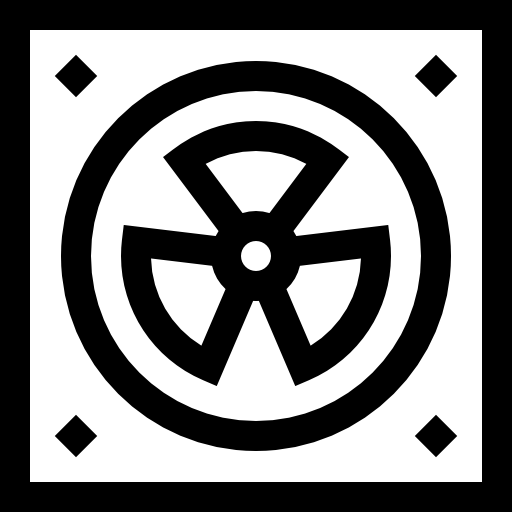wentylator Basic Straight Lineal ikona