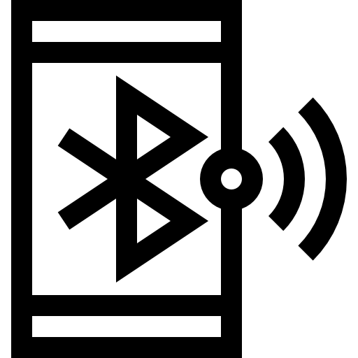 bluetooth Basic Straight Lineal icono