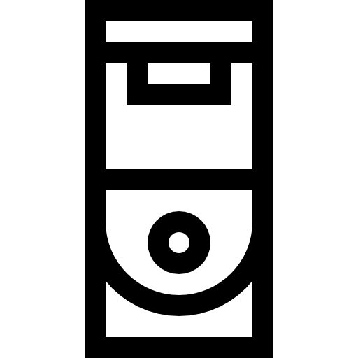 ordenador personal Basic Straight Lineal icono