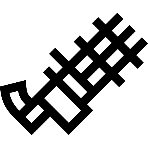 maschinengewehr Basic Straight Lineal icon