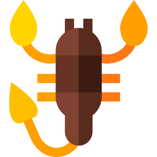 Scorpion Basic Straight Flat icon