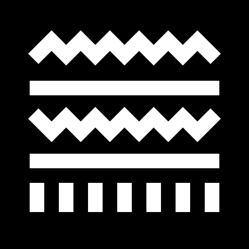 hiéroglyphe Basic Straight Filled Icône