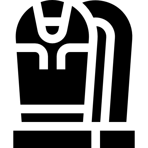 sarcófago Basic Straight Filled icono
