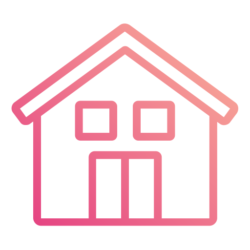 House Generic gradient outline icon