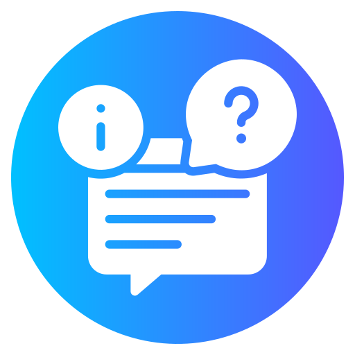Chat bubble Generic gradient fill icon