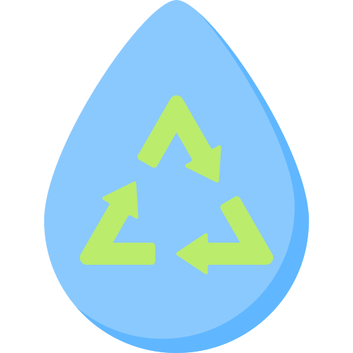 reciclaje de agua Special Flat icono