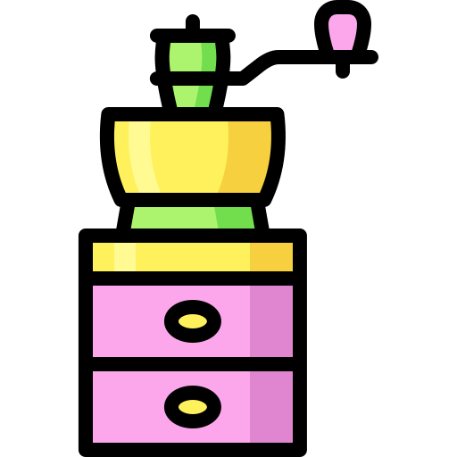 młynek do kawy Generic color lineal-color ikona