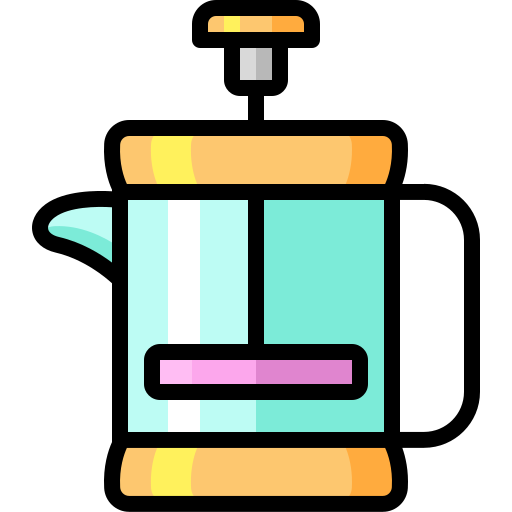 French press Generic color lineal-color icon