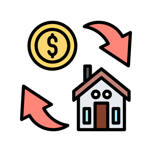 Ипотечный заем Generic color lineal-color иконка