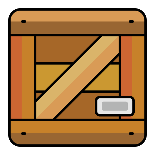 木箱 Generic color lineal-color icon