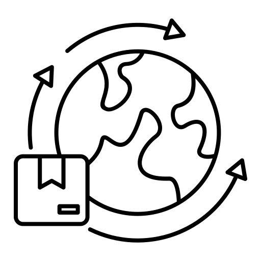 verteilung Generic black outline icon