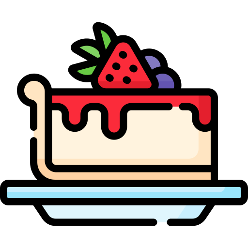 Cheesecake Special Lineal color icon