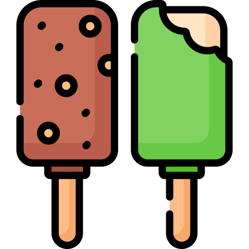 Ice cream bar Special Lineal color icon