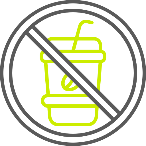 No coffee cups Generic color outline icon