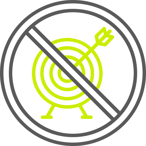 禁止の標識 Generic color outline icon