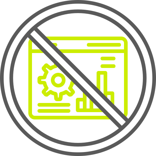señal de prohibido Generic color outline icono