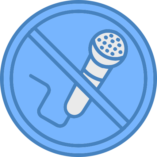 No microphone Generic color lineal-color icon