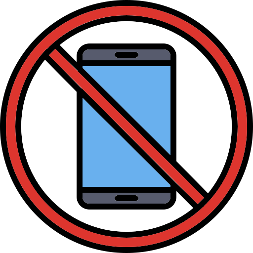 No smartphones Generic color lineal-color icon