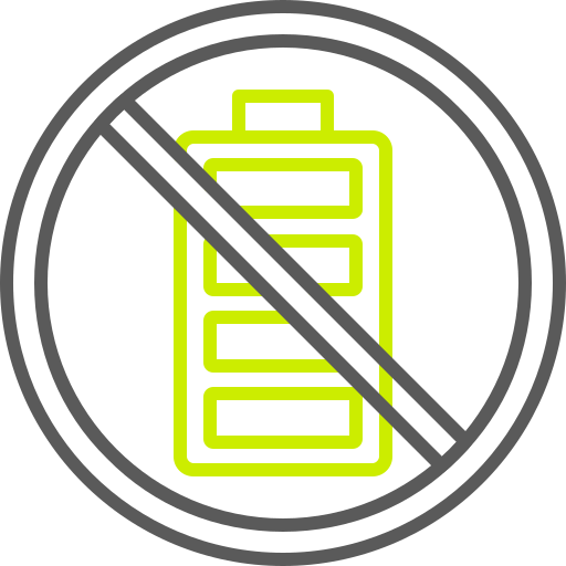 Battery empty Generic color outline icon