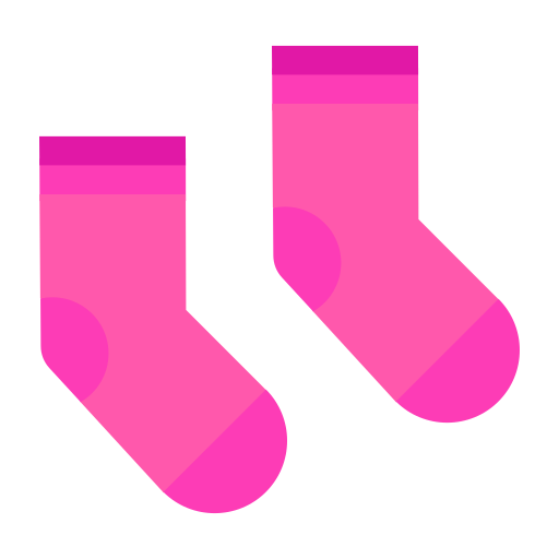 sokken Generic color fill icoon
