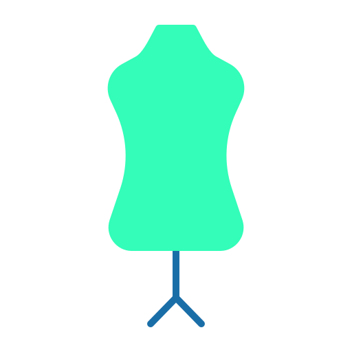 mannequin Generic color fill icon